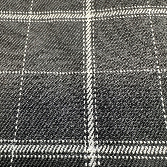 NWT Gap Factory Sz L Twill Black Plaid Easy Pants Pull On Tapered Ankle Mid Rise - Picture 10 of 10